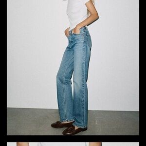 Zara Light Blue Denim Jeans